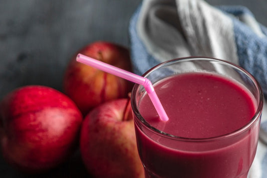 Juice recipe with beets, carrots, apples and lemons