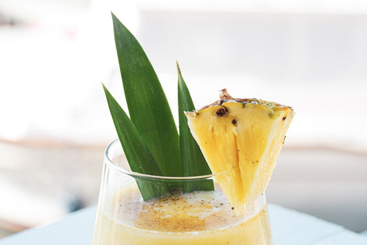 Pineapple celery juice for bloating