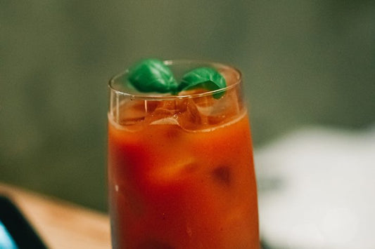 Post workout tomato juice
