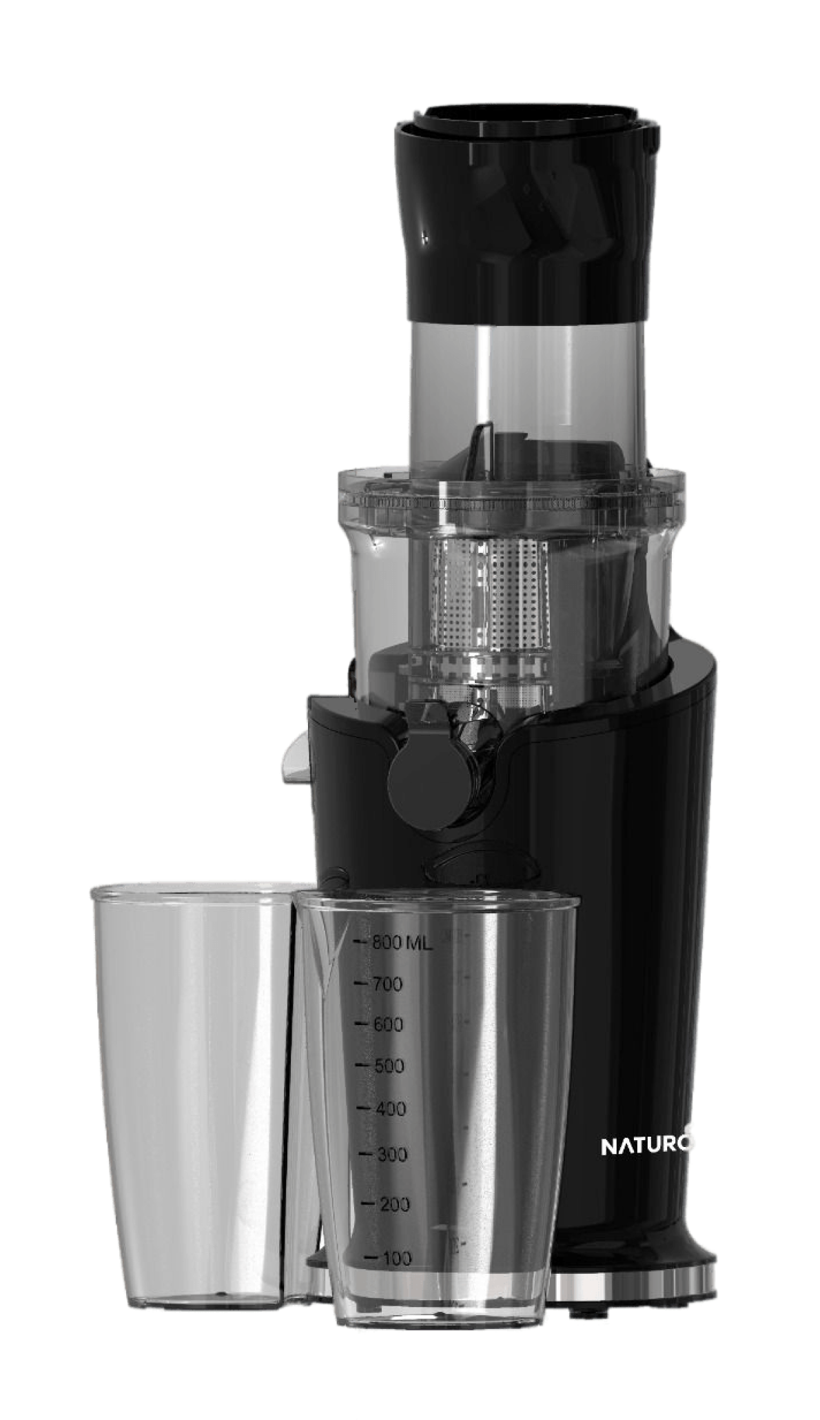 cold press juicer gloss black